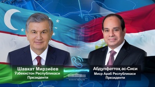 O‘zbekiston Prezidenti Misr yetakchisini saylovdagi ishonchli g‘alabasi bilan tabrikladi