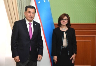 Глава МИД Узбекистана принял Посла Египта