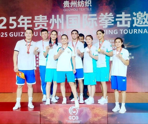 Uzbek boxers won 8 medals at the tournament in China
