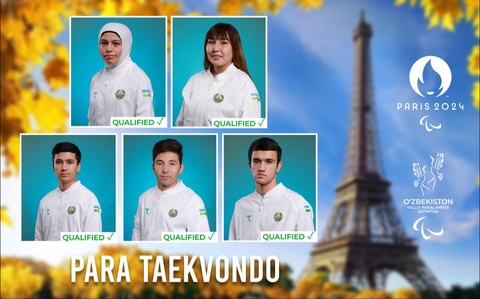 5 пара таэквондочимиз рейтинг орқали Паралимпия ўйинларига лицензияни қўлга киритди