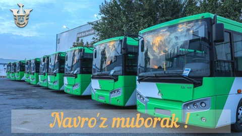 How will Tashkent's public transport work during the long weekend on Navruz?