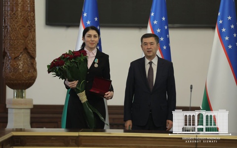 Наргиза Холбаева «Достық» орденімен марапатталды