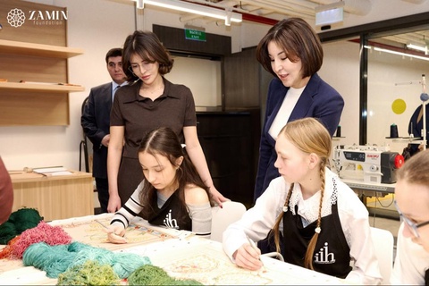 Зироат Мирзиёева “International inclusive hub”га ташриф буюрди