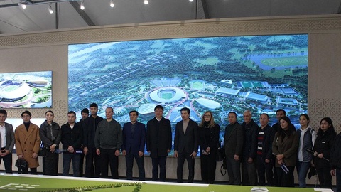 Олимпия шаҳарчасига пресс-тур ташкил этилди — фото