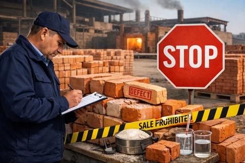 Тошкент вилоятидаги ғишт ишлаб чиқарувчи корхонада қонунбузарликлар аниқланди