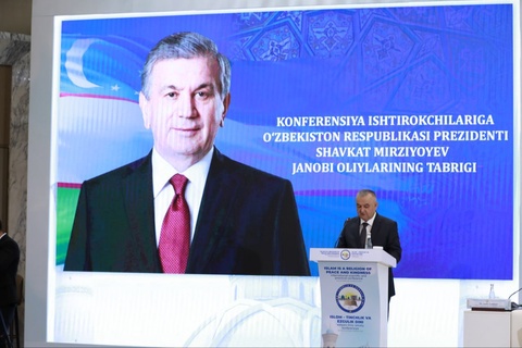 Shavkat Mirziyoyev “Islom – tinchlik va ezgulik dini” mavzusidagi xalqaro konferensiya ishtirokchilariga tabrik yoʻlladi