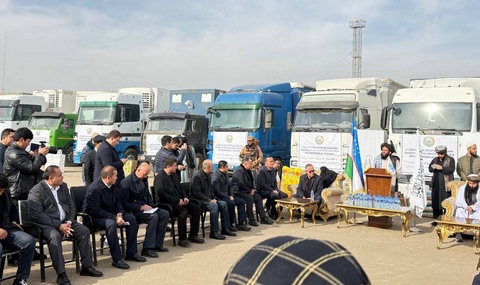 Узбекистан передал очередную гуманитарную помощь афганскому народу