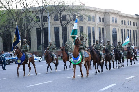 В Ташкенте 4 апреля состоится торжественное шествие воинских подразделений в честь 690-летия Амира Темура