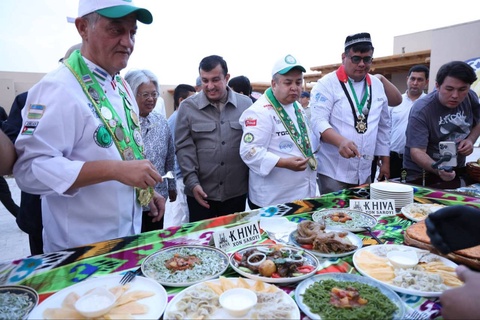 The International Gastronomic Festival "National dishes of Khorezm Khans" was held in Khiva