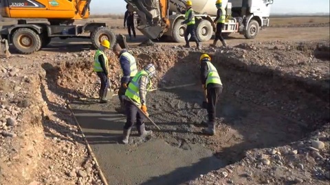 Буюк ипак йўли махсус саноат технопарки қурилиши жараёнлари бошланди