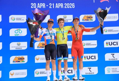 Никита Цветков стал победителем велогонки «Fergana Grand Prix» в Фергане