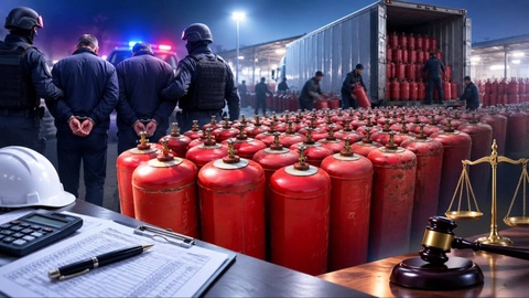 В Тахтакупырском районе выявлена растрата газовых баллонов стоимостью 1 млрд сумов