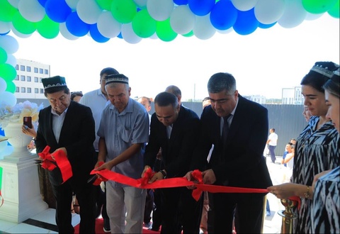 Namangan davlat chet tillar institutida 400 oʻrinli talabalar turar joyi foydalanishga topshirildi