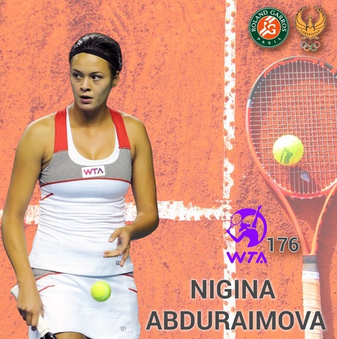 Нигина Абдураимова “Ролан Гаррос”даги иштирокини бошлайди
