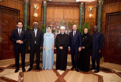 Саида Мирзиёева бо Имоми Аъзамии маҷмааи «Ал-Азҳар» мулоқот анҷом дод