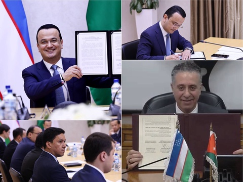 Узбекистан и Иордания договорились расширить торгово-экономическое сотрудничество