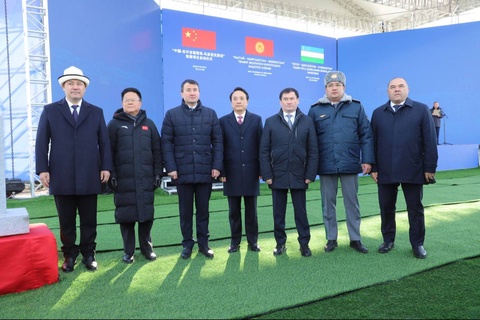 Сохтмони роҳи оҳани "Чин – Қирғизистон – Ӯзбекистон" оғоз ёфт