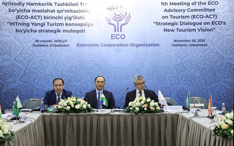 Ташкентте ЭБШ Секретариаты жанындағы Туризм бойынша мәсләҳәт комитетиниң биринши мәжилиси болып өтти