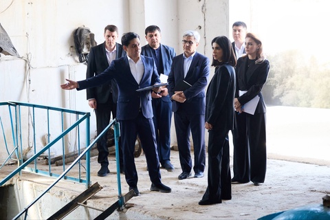 Саида Мирзиёева осмотрела проблемные объекты водоснабжения в Хорезме