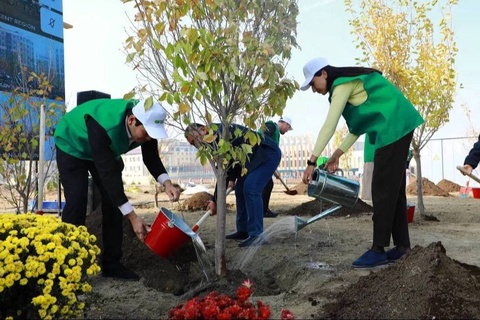 В Узбекистане стартовал новый сезон проекта «Мой сад» 2026 года
