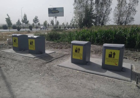 For the first time in the republic, an underground waste storage facility has been created in Samarkand