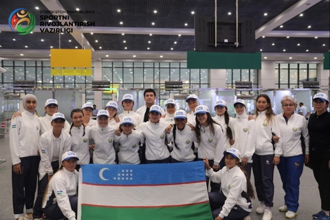 Осиё ўйинларига йўл олган аёллар терма жамоамиз юртимизга қайтиб келди