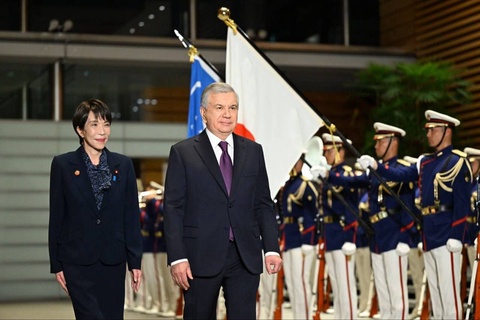 Сапар етиў жуўмағында Өзбекстан - Япония қатнасықлары кеңейтилген стратегиялық шериклик дәрежесине көтерилди