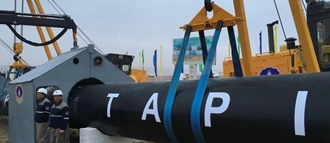 The Turkmenistan-Afghanista-Pakistan-India gas pipeline project has progressed to its next stage