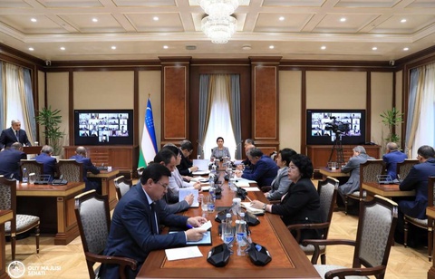 Өзбекстан Республикасы Олий Мажлисі Сенатының отызыншы жалпы жиналысы өтті