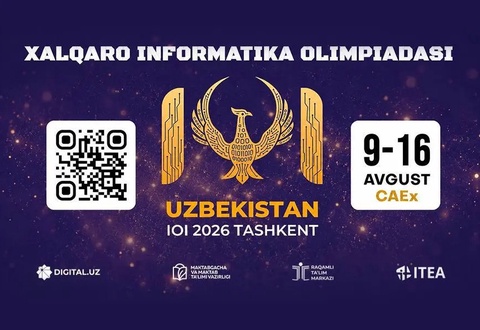 Xalqaro informatika olimpiadasi ilk bor Oʻzbekistonda oʻtkaziladi