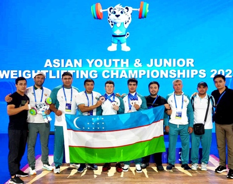 Ogʻir atletika boʻyicha Osiyo chempionatining navbatdagi kunida 9 ta medal qoʻlga kiritildi