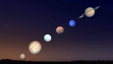 28 февраля жители Узбекистана смогут наблюдать парад шести планет