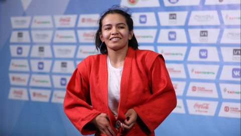 МДҲ ўйинлари: самбочи қизимиз Сабина Давлатова олтин медални қўлга киритди!