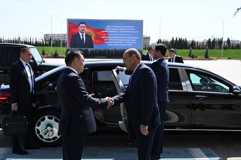 Қырғыз Республикасының Президенті Самарқандқа келді