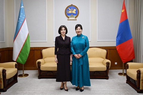 O‘zbekiston va Mo‘g‘uliston Birinchi xonimlarining uchrashuvi bo‘lib o‘tdi