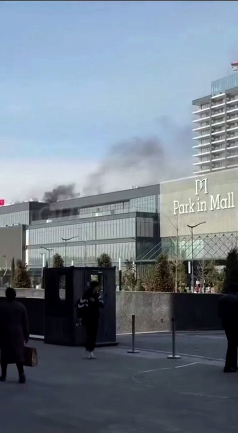 Тошкентдаги "Park in Mall"да ёнғин юз берди
