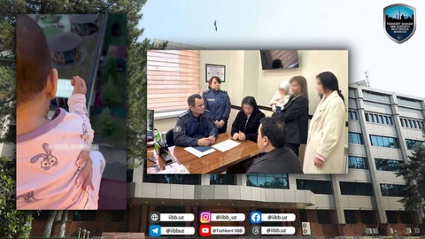 ГУВД города Ташкента проводит проверку по факту инцидента с ребенком на балконе многоэтажного дома