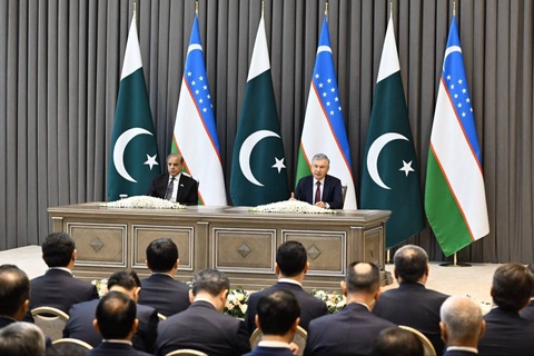 Uzbekistan and Pakistan leaders summarize the results of productive negotiations