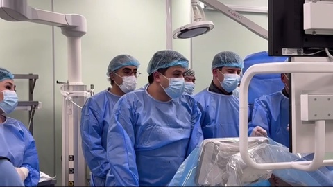 Миллий тиббиёт марказида Ўзбекистонда илк марта ноёб жарроҳлик амалиёти бажарилди