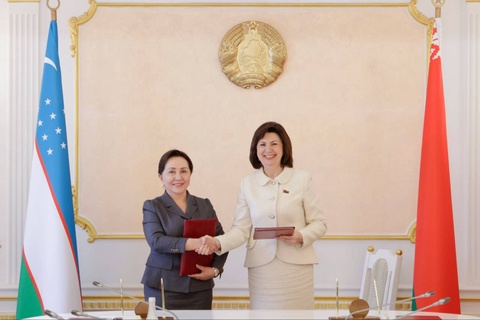 Масъалаҳои густариши ҳамкории байнипарлумонии Ӯзбекистон ва Беларус баррасӣ шуданд