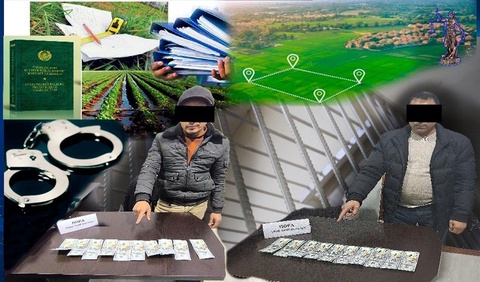 Hokim yordamchisi va kadastr ishchisining noqonuniy harakatlari fosh etildi