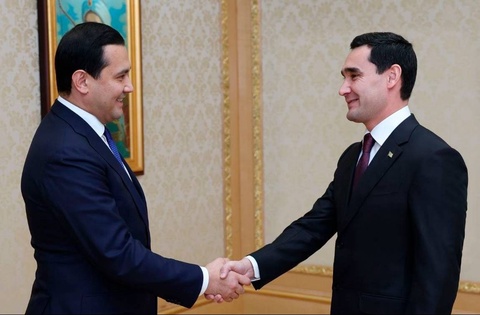 Президент Туркменистана принял руководителя Администрации Президента Республики Узбекистан