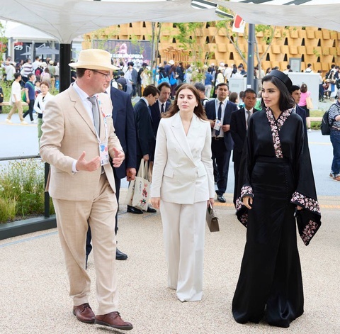 Саида Мирзиёева аз павилони Ӯзбекистон дар намоишгоҳи “ЭКСПО-2025” дар Осака дидан кард