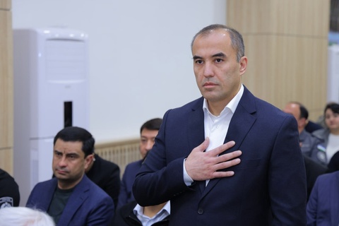 Олмазор туманига янги ҳоким тайинланди