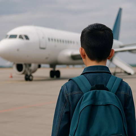 Кӯдаке, ки дар Қазоқистон бе парастории падару модар монда буд, ба Ӯзбекистон баргардонида шуд