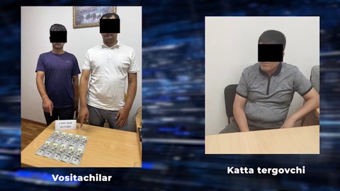 Навоийда ИИБ терговчисига нисбатан жиноят иши қўзғатилди