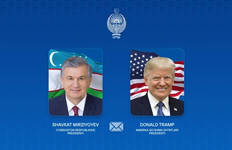 Президент Узбекистана направил поздравление Дональду Трампу по случаю 250-летия независимости США