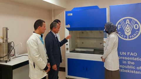 Современное лабораторное оборудование для Ассоциации пчеловодов Узбекистана