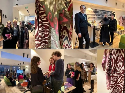 Benilyuks mamlakatlarida Markaziy Osiyoning ikat turizmiga qiziqish ortib boryapti