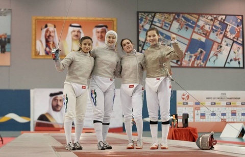 Семсерлесуден әйелдер командалық құрамы алтын медальға ие болды